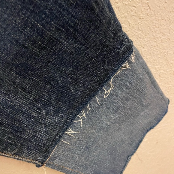 Pilcro and the Letterpress Anthropologie. Size 12, high rise. Two tone denim, - Picture 4 of 5